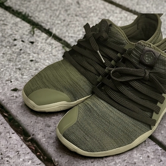 Vivo Barefoot Kanna Sneakers 39 8 Olive Green Hiking Hybrid Trainers Minimalist - Picture 11 of 17
